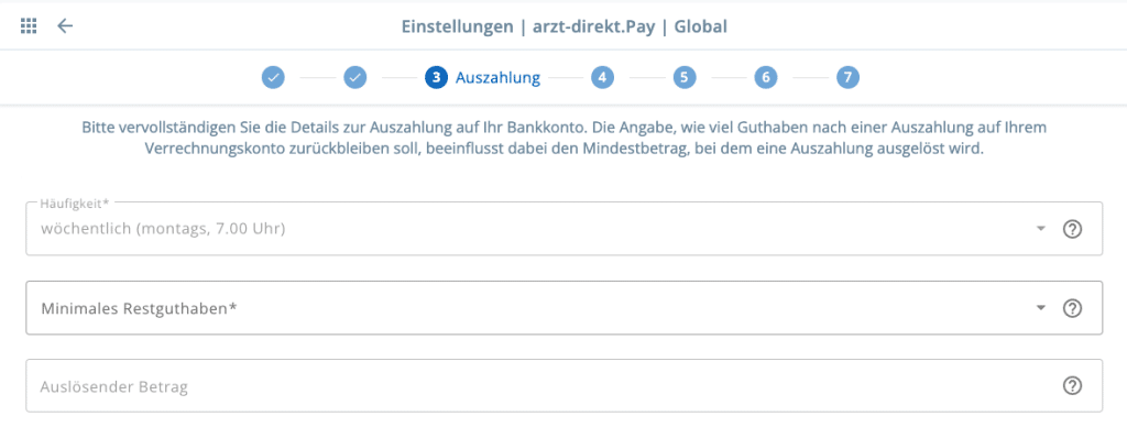 arzt direkt handbuch adpay auszahlung