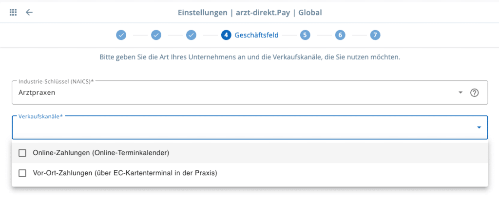 arzt direkt handbuch adpay geschaeftsfeld