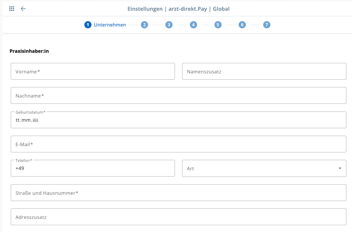 Arzt-Direkt.pay Inhaber