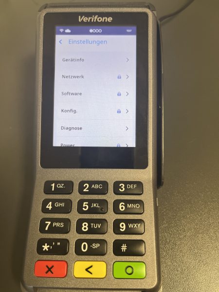 Arzt Direkt Handbuch Adpay Verifone Einstellungen