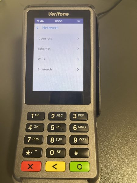 Arzt Direkt Handbuch Adpay Verifone Einstellungen Netzwerk