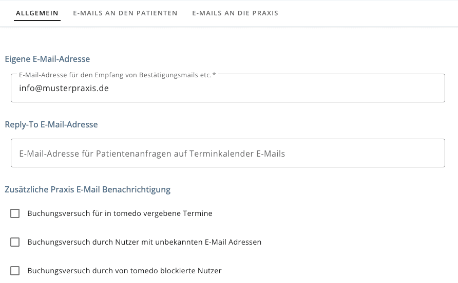 arzt direkt handbuch otk2 e mails