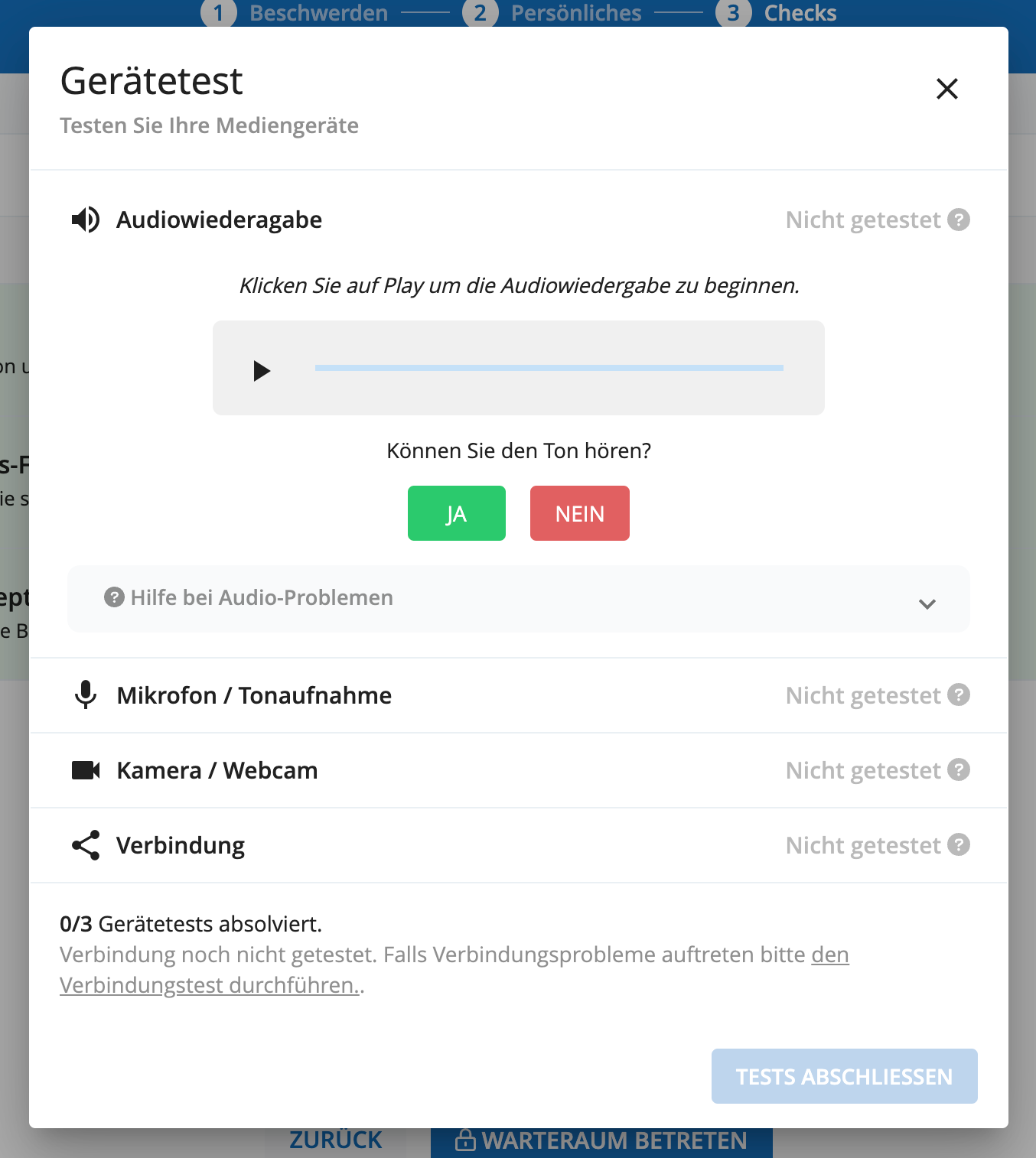 Arzt Direkt Handbuch Test Behandlung Durchfuehren Test Geraete 1