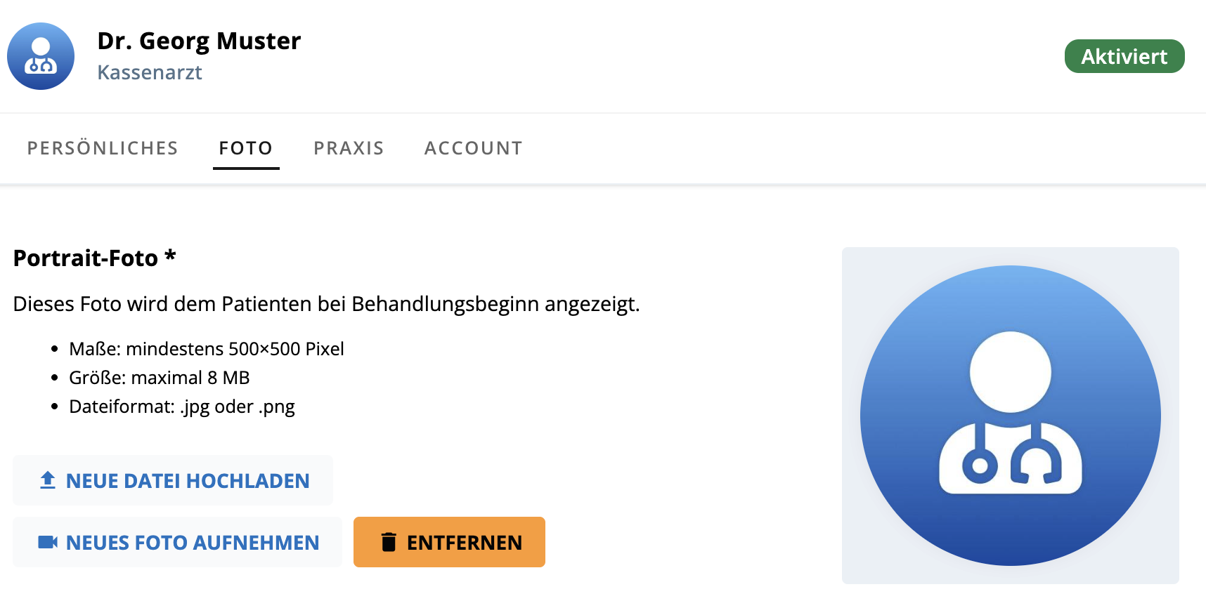 Arzt Direkt Handbuch Videosprechstunde Arzt Foto