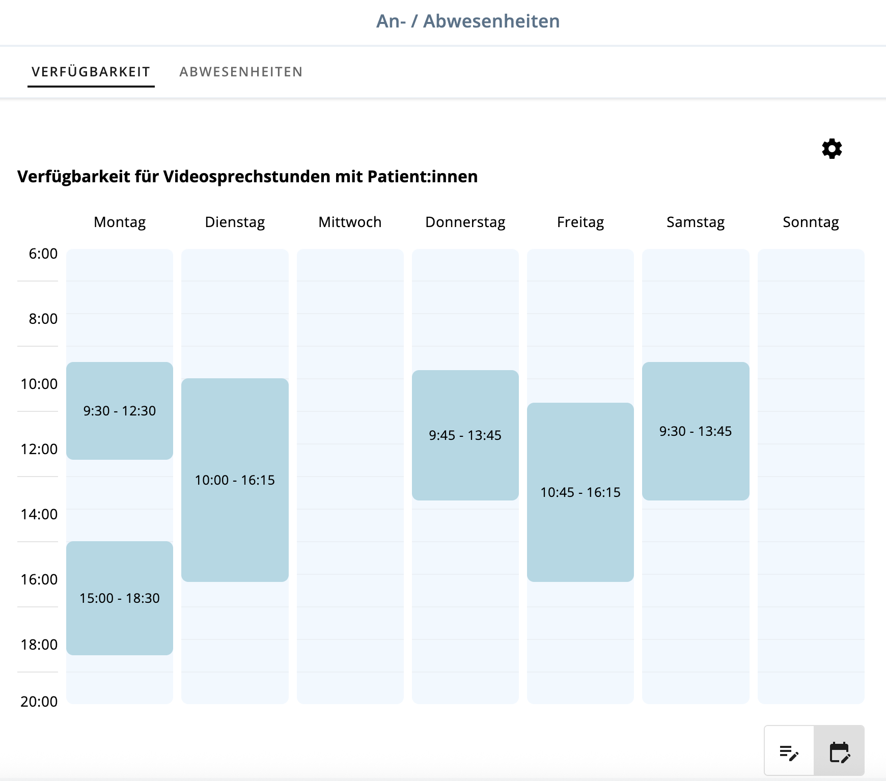 Arzt Direkt Handbuch Videosprechstunde Arzt Verfuegbarkeit