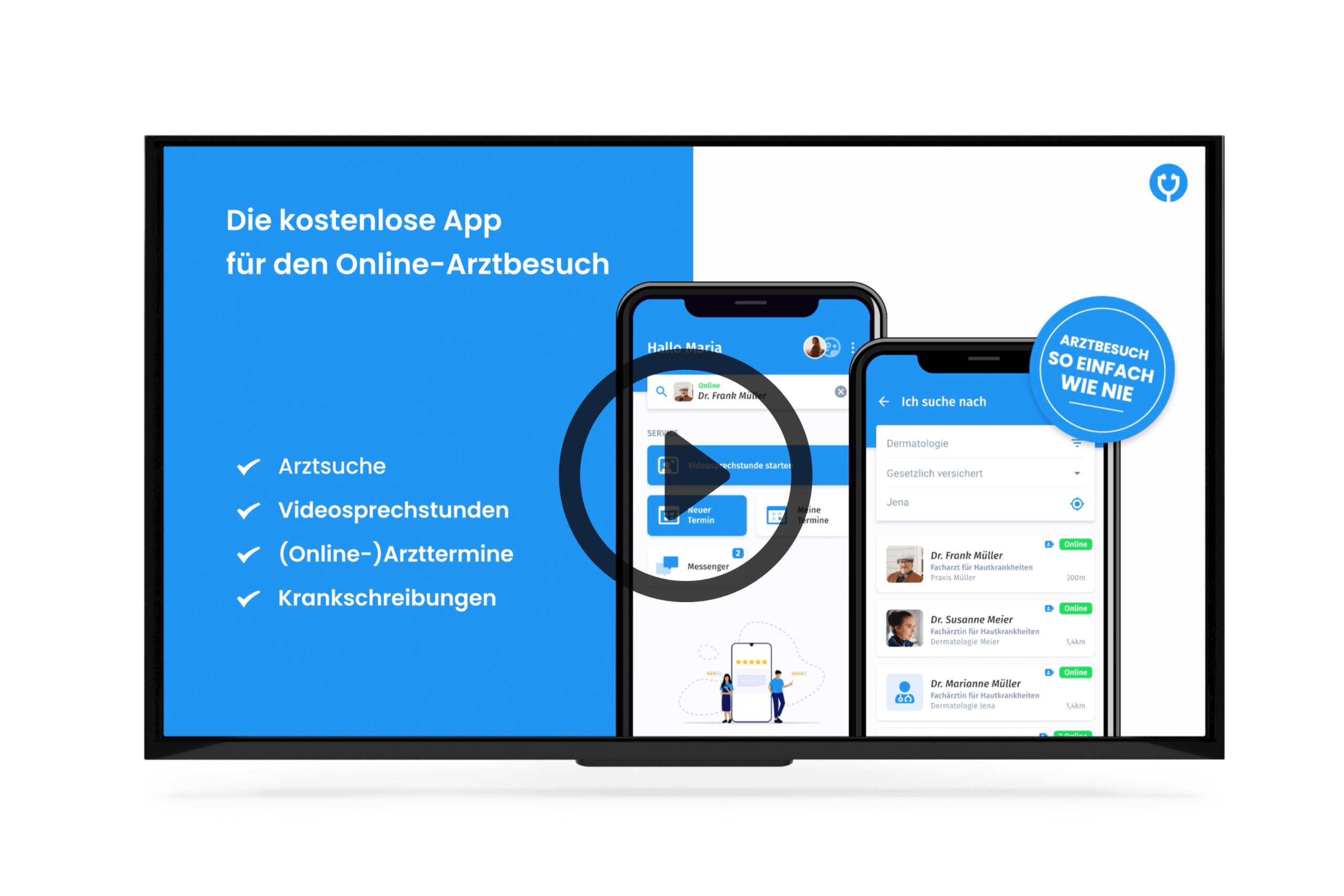 Wartezimmer Video Von Arzt-Direkt